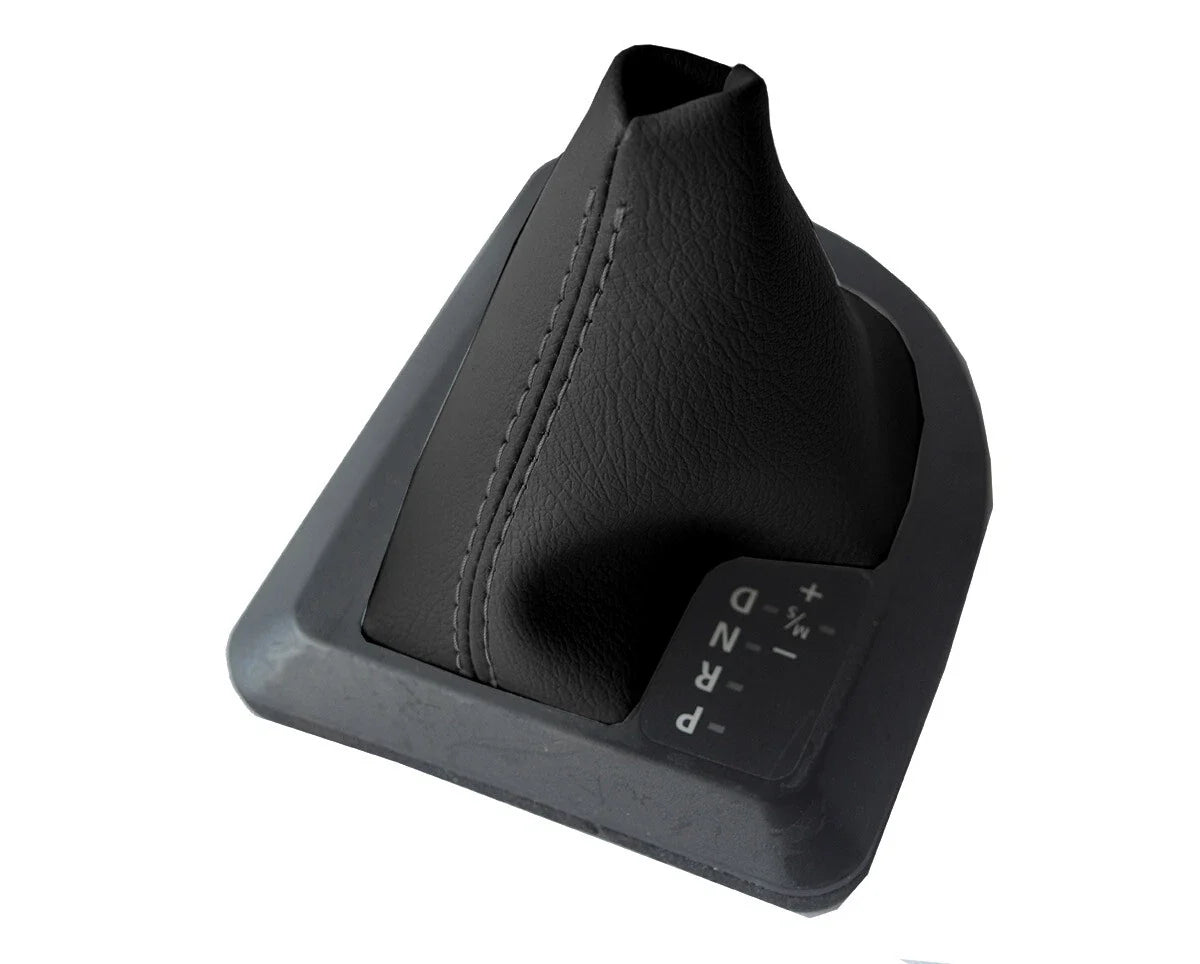 Leather Automatic Shift Boot Cover for BMW X3 (2003–2010) Black