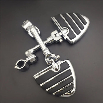 Adjustable Chrome Foot Peg 1.5" Long for Triumph Rocket 3 (2004–2023)