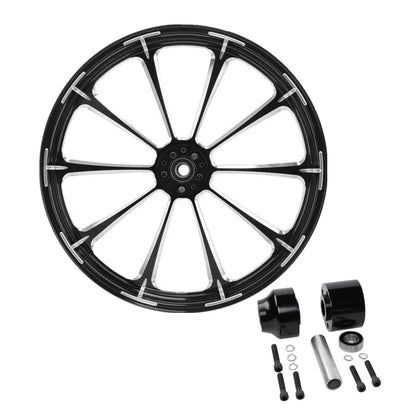 21" Front Fender Wheel Rim & Single Hub for Harley Touring (2008–2013)