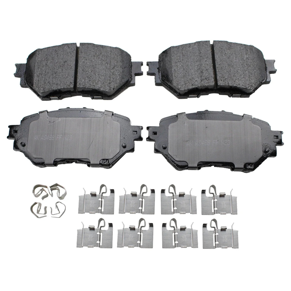 Akebono ProACT Ultra Premium Ceramic Front Brake Pads for Mazda 3 Sport (2014–2019)