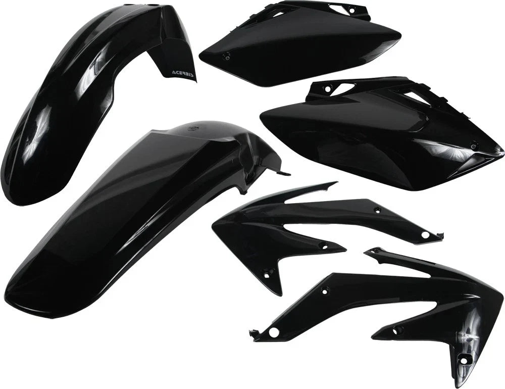 Acerbis Plastic Kit for Honda CRF450R (2005–2006) - Black