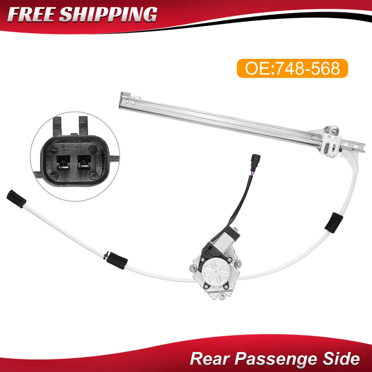 Motorized Power Window Regulator for Jeep Liberty (2002-2007)