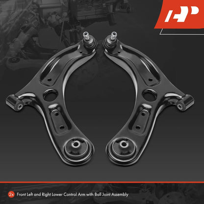 2X Front Control Arms with Ball Joints for Hyundai Venue (2020-2024)