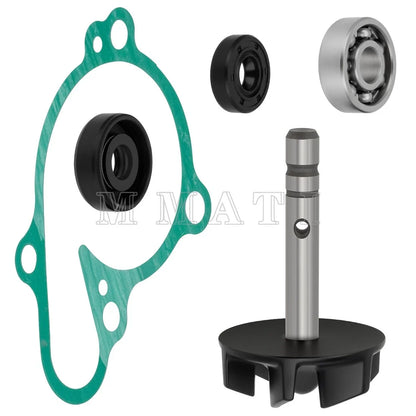 Water Pump Rebuild Kit for Yamaha YZ125 (2005–2024) - Impeller, Shaft, Bearing, Seal