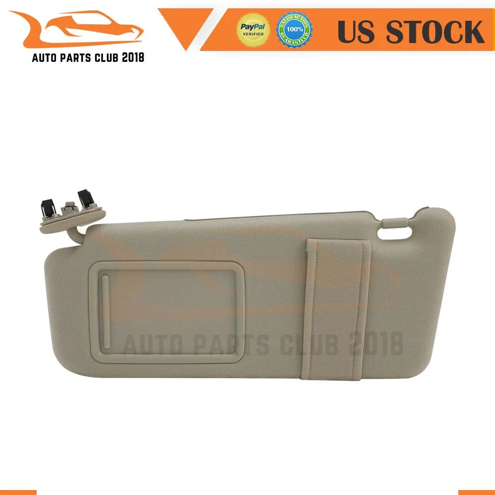 Sun Visor for Toyota Camry (2007–2011) Left Driver Side Tan Beige