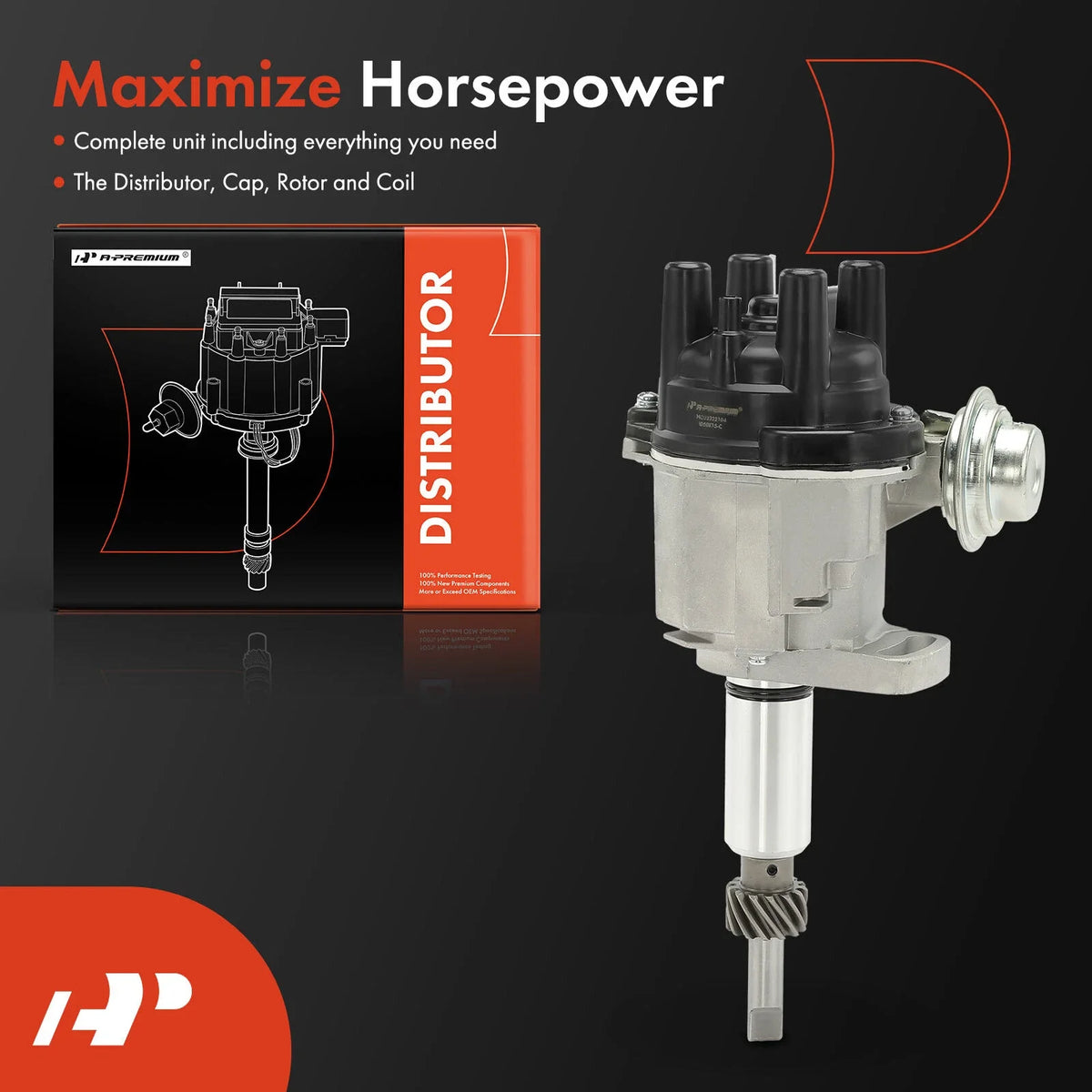 Ignition Distributor and Rotor Set for Nissan H20 K15 K25
