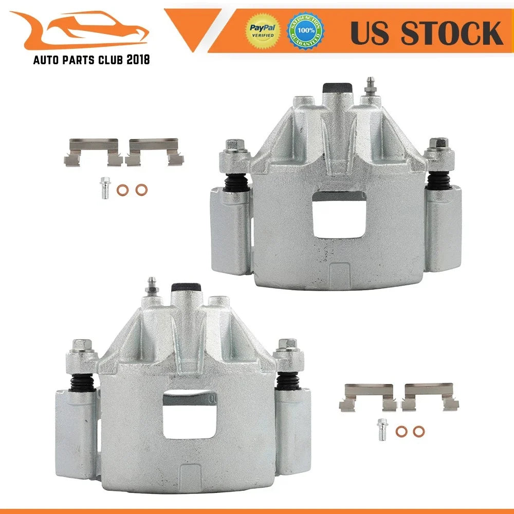 2005-2009 Buick LaCrosse Front Pair Brake Calipers with Bracket