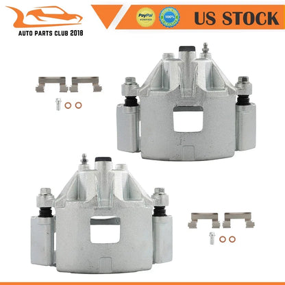2005-2009 Buick LaCrosse Front Pair Brake Calipers with Bracket