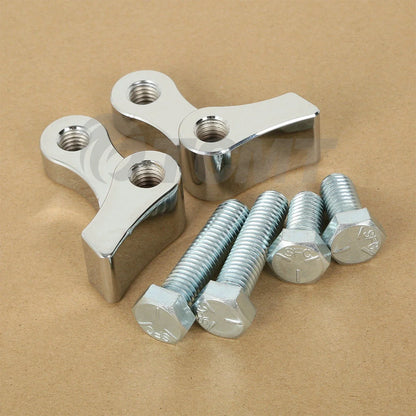 Adjustable 1" Lowering Kit in Chrome for Harley Dyna 1995-2005