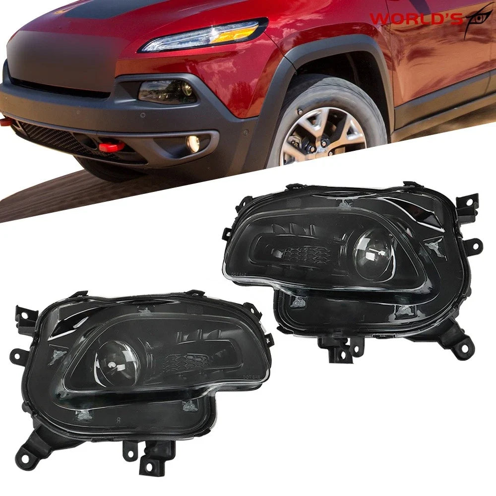 Projector Headlights Assembly for Jeep Cherokee (2014–2018)