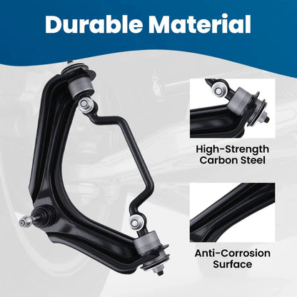 Set of 4 Front Upper Control Arms for Ford Explorer Lincoln Aviator (2002–2005) K8695