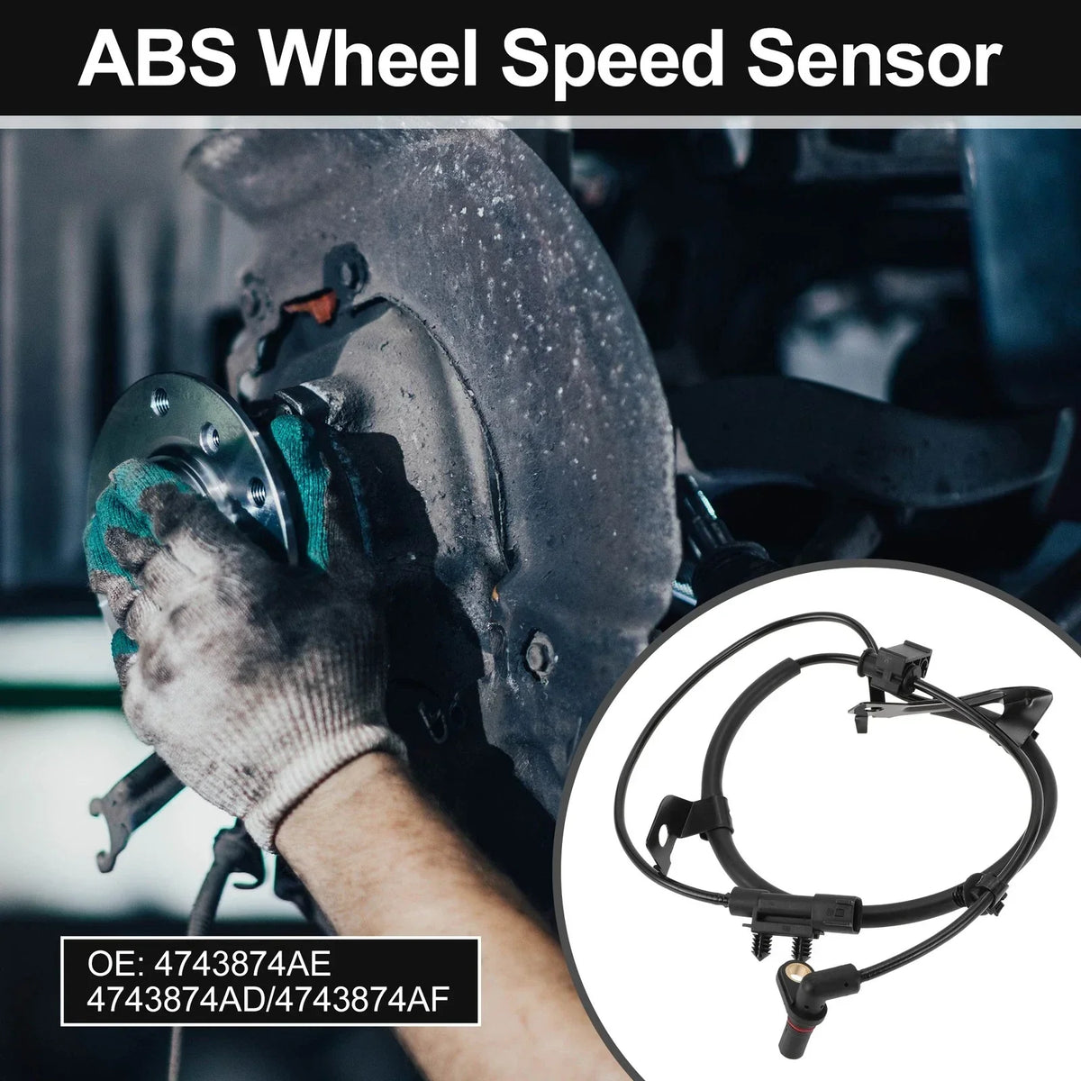 ABS Wheel Speed Sensor - Rear Right for Journey (2009-2020)