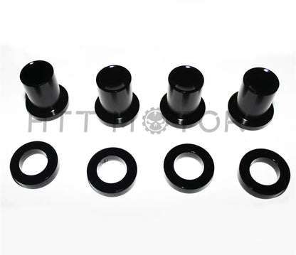 Chrome Fork Spring Shock Absorber Lowering Kit for Harley Dyna FXD 1991-2005