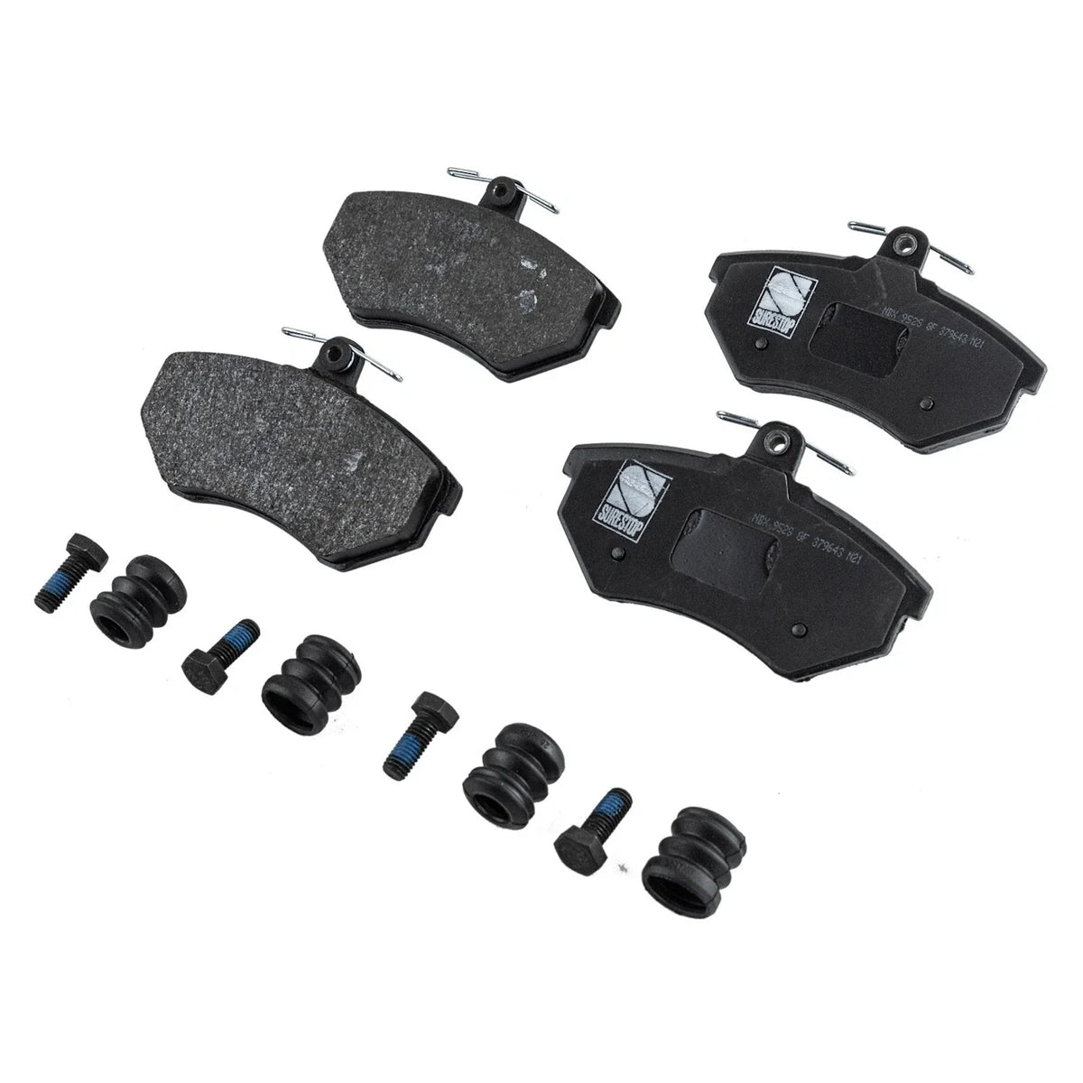 Disc Rotors and Brake Pads Kit for VW Golf Jetta Passat Cabrio