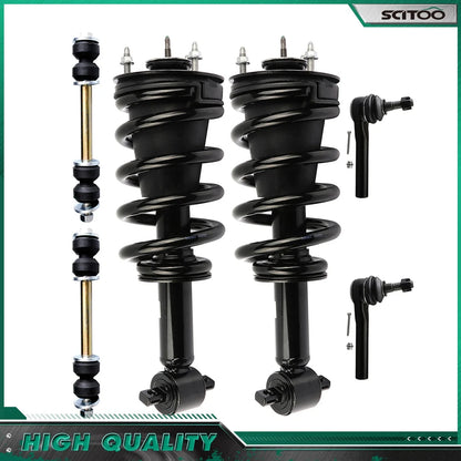 4-Pack Front Tie Rods for Sway Bar - GMC Sierra 1500 (2014-2018)