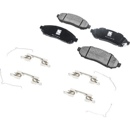 Ceramic Brake Pads Set of 4 for Frontier, Pathfinder - Front
