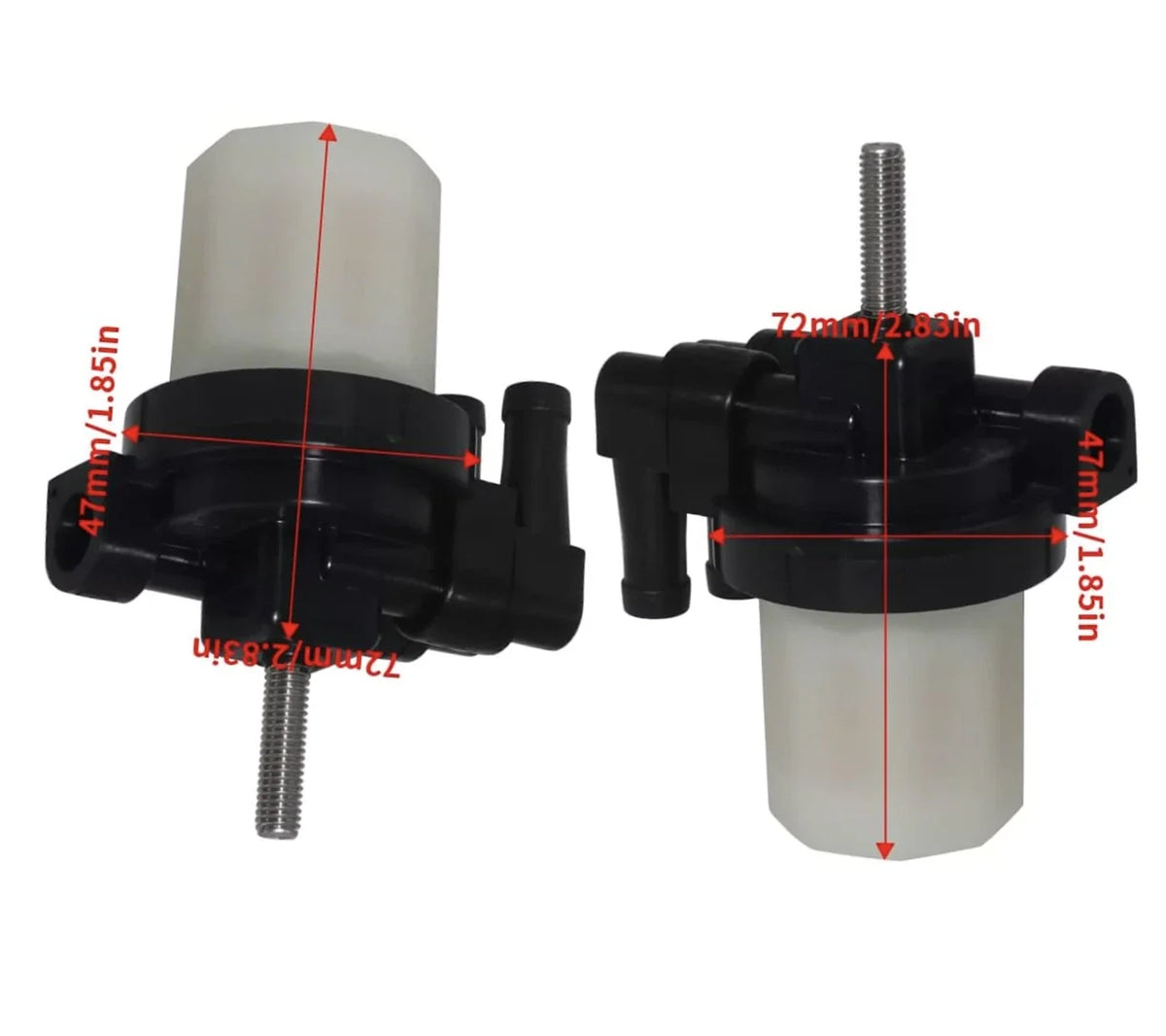 Fuel Filters (Set of 2) for 4-Stroke Mercury Outboard 30HP-60HP 35-879884T