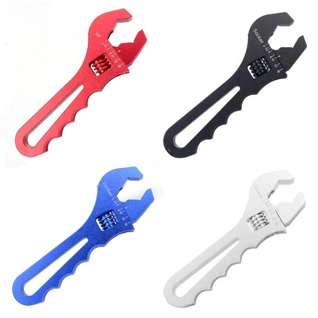 Adjustable Wrench Spanner Tool for 3AN-16AN Hose End Fitting