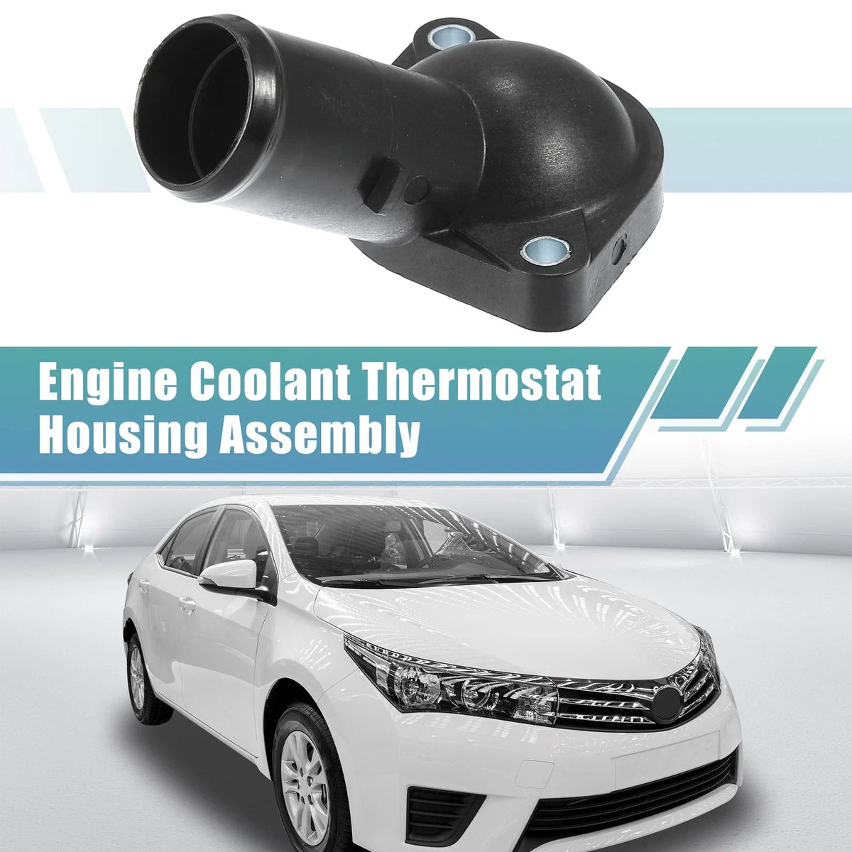 Engine Coolant Thermostat Housing Assembly for Toyota Corolla (2003–2008)