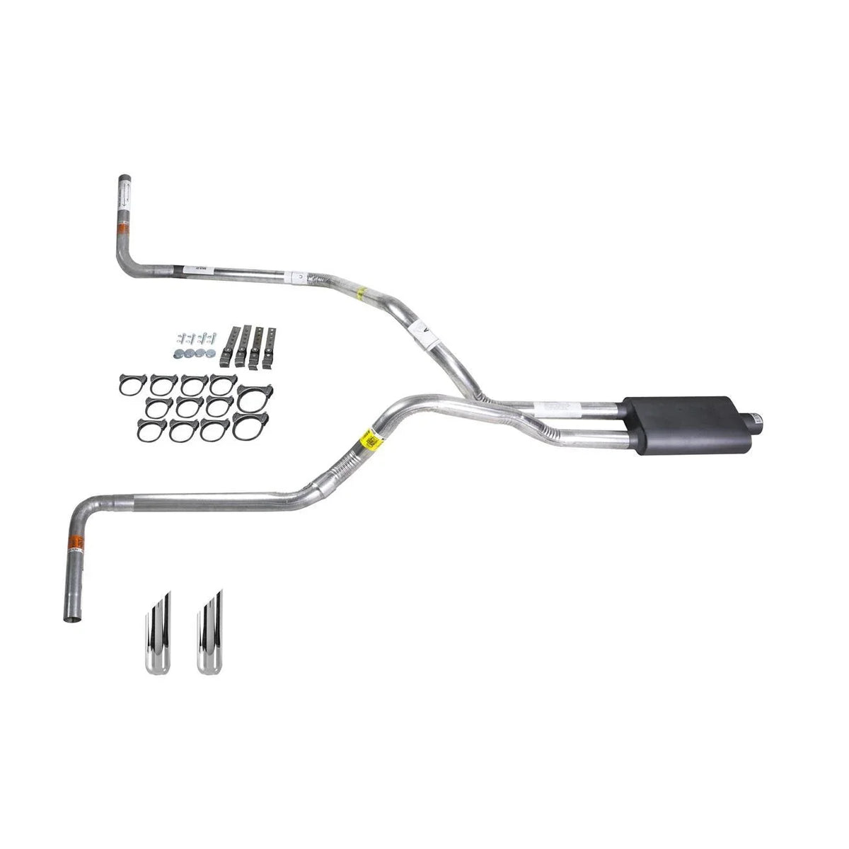 Dual Exhaust Pipe for Ram 1500 (2007–2008) with Side Exit Tip