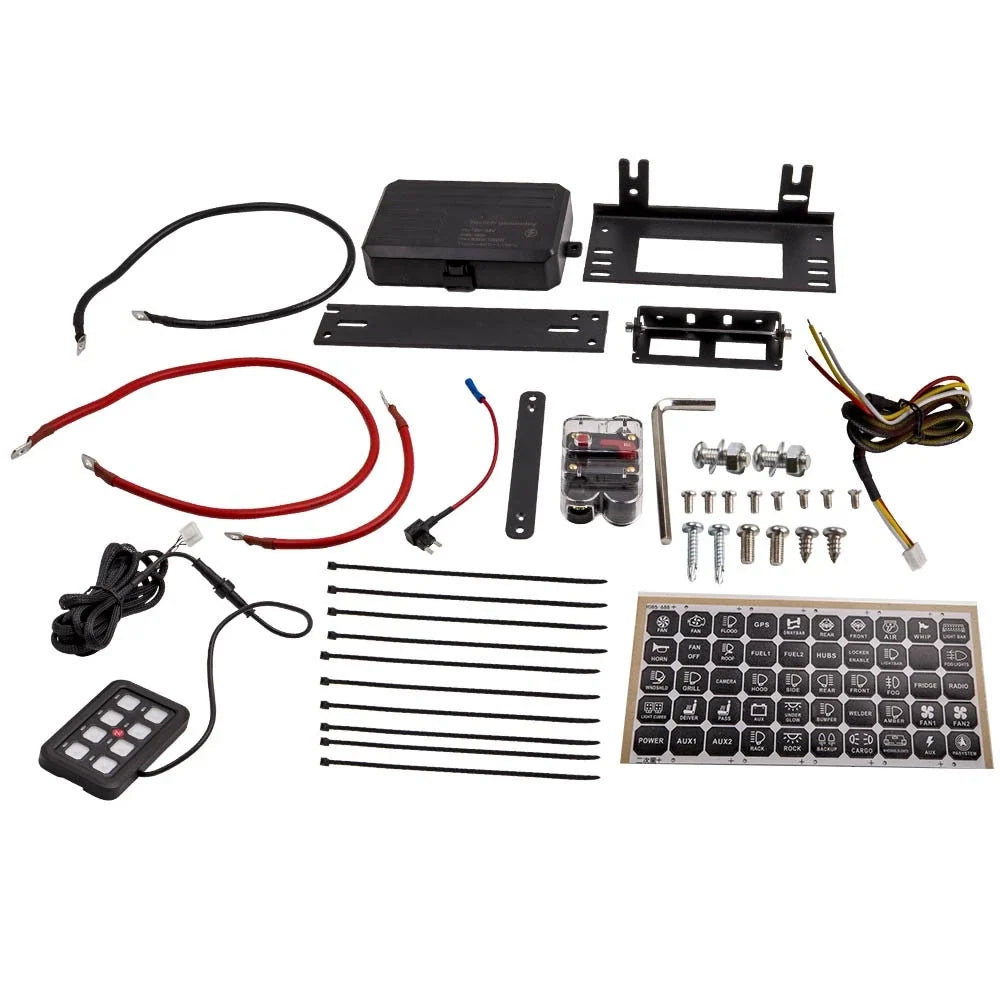 8 Gang Rocker Switch Panel for Off-Road Truck UTV ATV Boat (Universal)