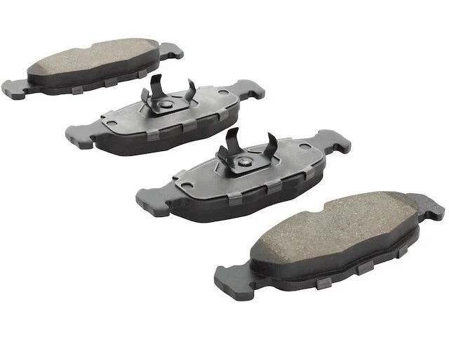 Rear Brake Pad Set for Jaguar XJ12 (1995–1996) PR393DN QB Semi-Metallic