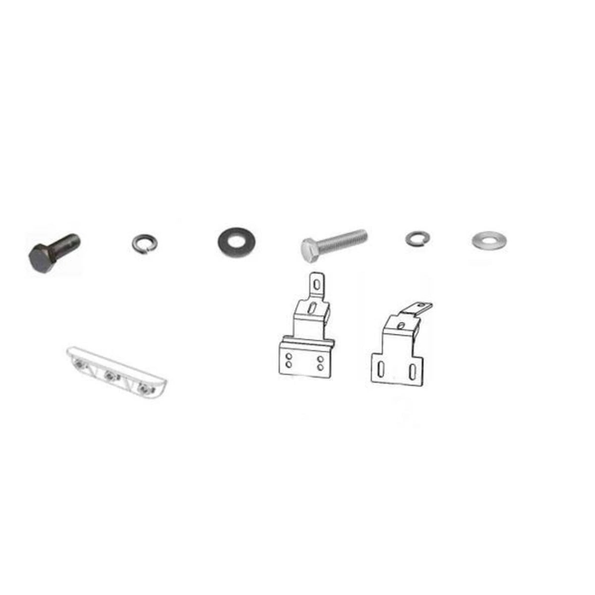 Nerf Bar Mounting Kit for Ford Ranger (2019–2025) D60368TK
