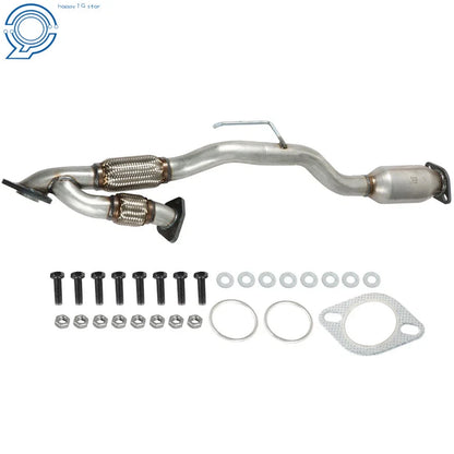 Rear Exhaust Flex Y-Pipe Catalytic Converter for Nissan Murano 2009-2014