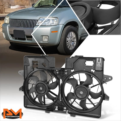 Radiator Cooling Fan Assembly for 2005–2007 Mercury Mariner