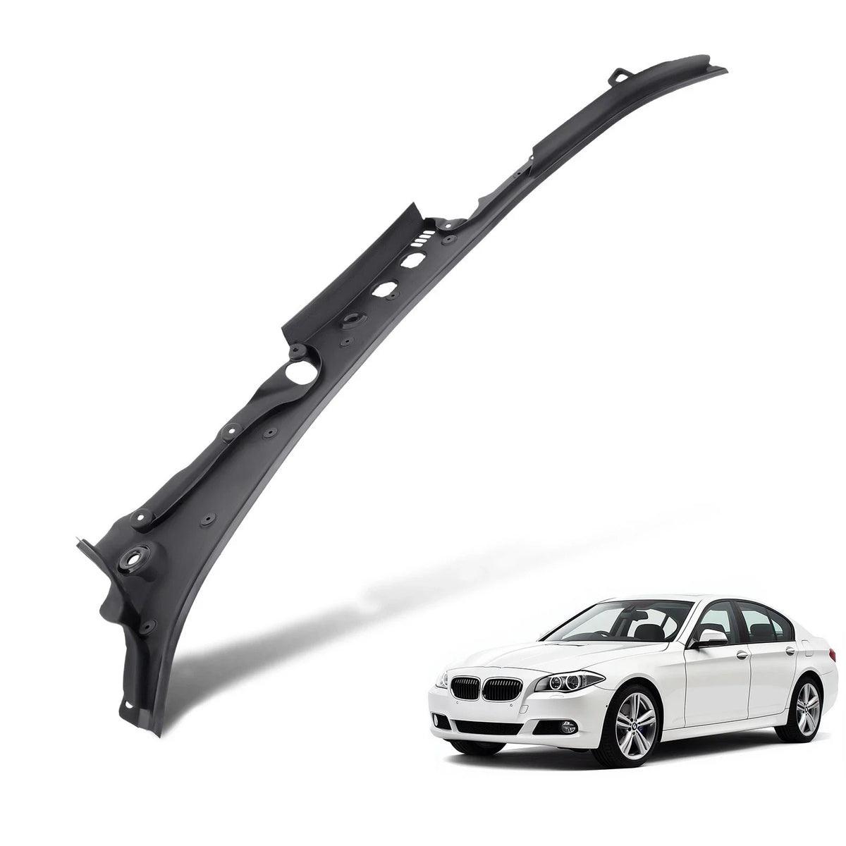 Windshield Cowl Panel Cover for BMW 5 Series (2011–2016)
