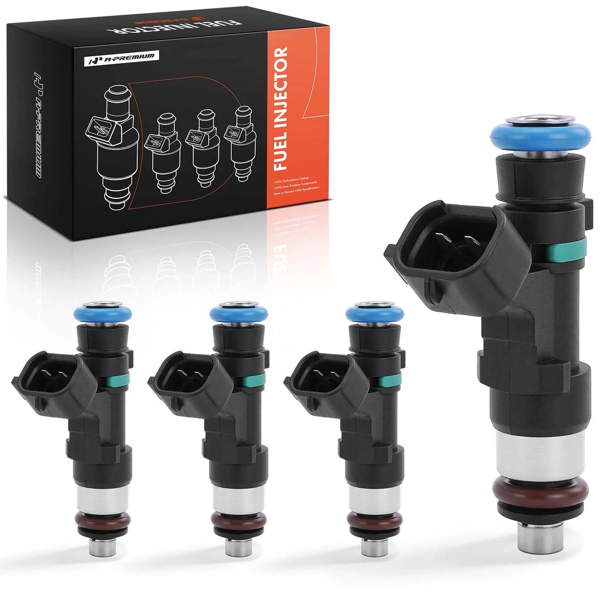 Set of 4 Fuel Injectors for Nissan Altima Rogue Sentra (2007–2013)