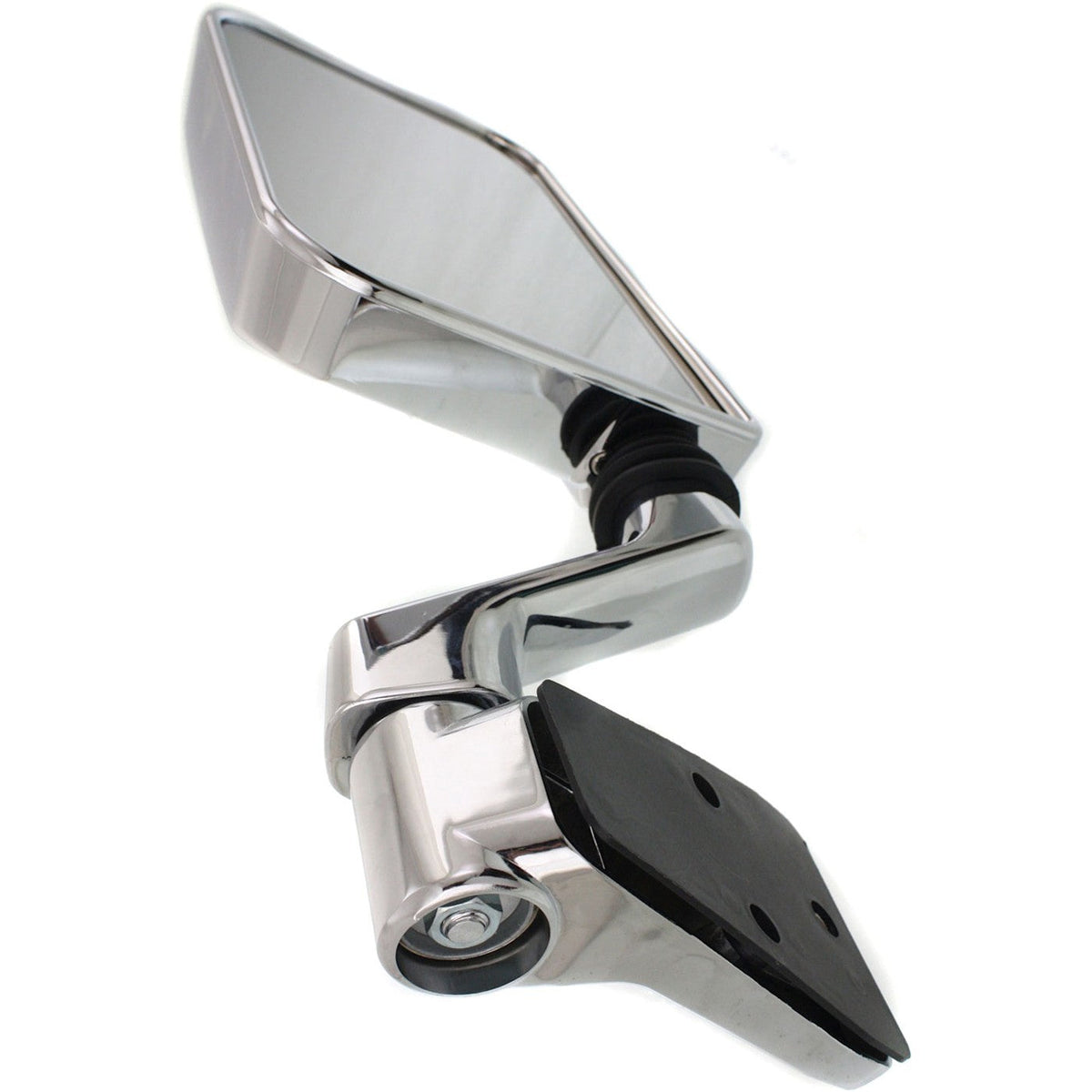 Driver Side Manual Folding Chrome Mirror for Jeep Wrangler (1987–1995)