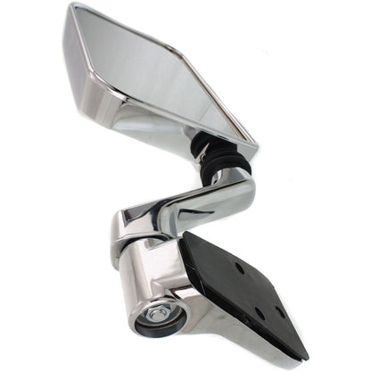 Driver Side Manual Folding Chrome Mirror for Jeep Wrangler (1987–1995)