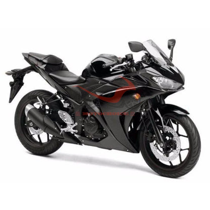 Fairing Kit - Black Glossy ABS Bodywork for Yamaha YZF R3 R25 2014-2018