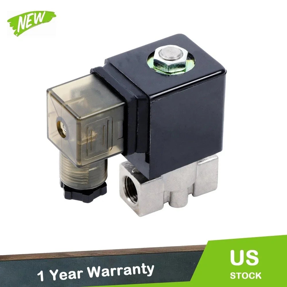 Electric Air Water Solenoid Valve for 12V Systems (Closed Normally)