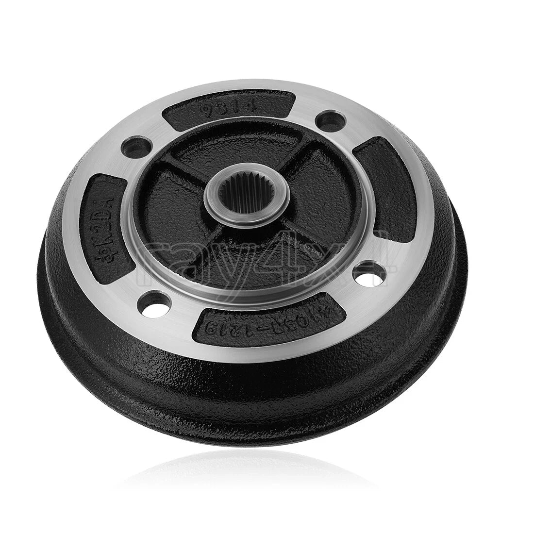 2 Rear Brake Drum for Kawasaki Mule 2510 (2000–2001) KAF950A KAF950