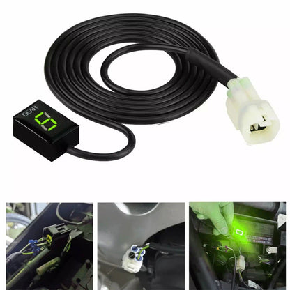 LED Gear Indicator in Green for Honda CBR600F CBR600RR CBR1000RR 2003-2019