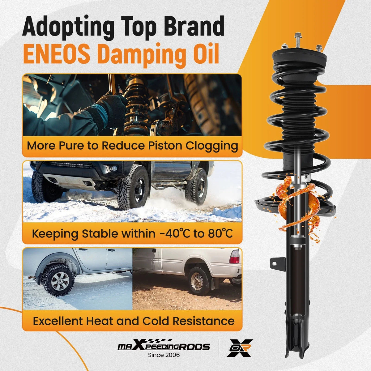 Front Coil Spring Strut for Outback 2015-2017