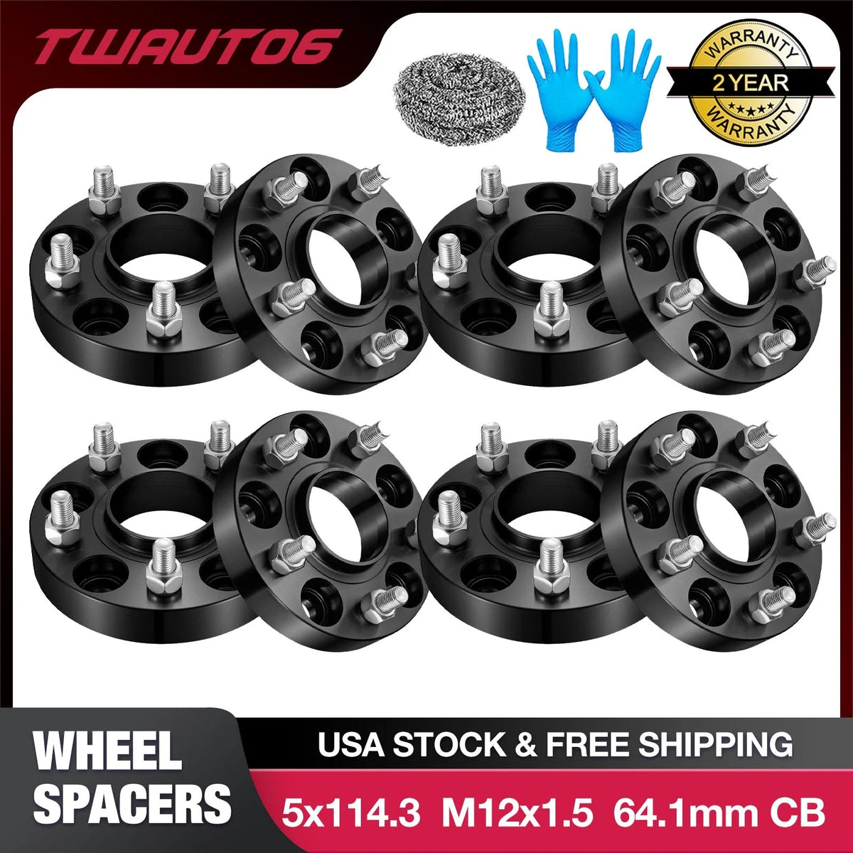 15MM / 20MM Hubcentric Wheel Spacers for Honda Acura