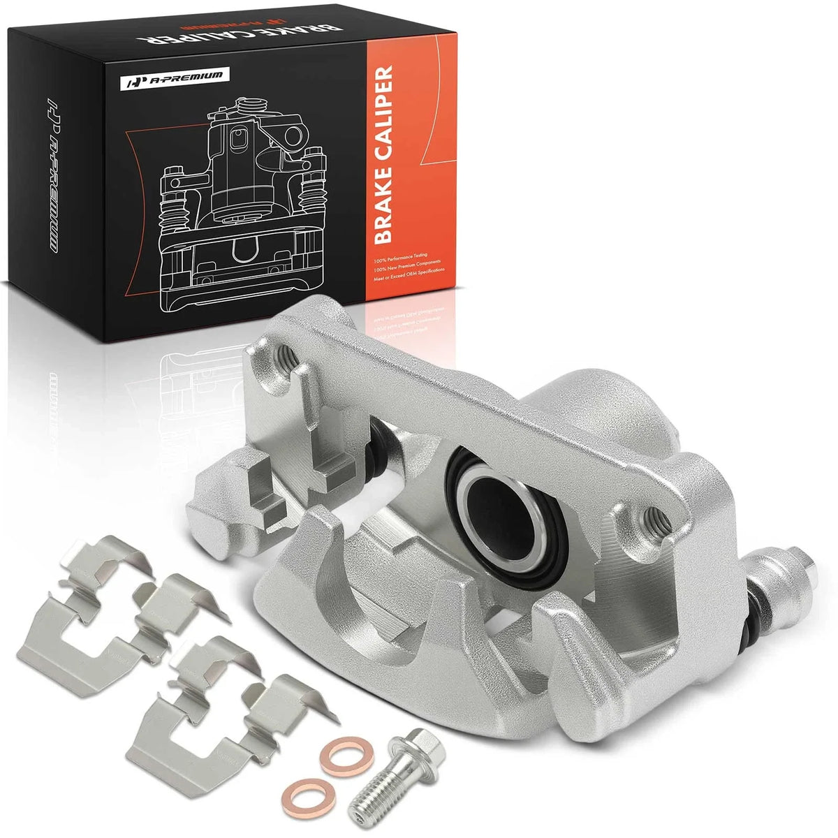 Rear Right Brake Caliper with Bracket for Chevy Impala Buick LaCrosse (2006–2016)