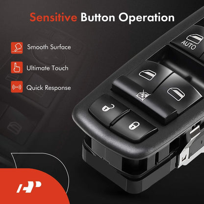 2014-2018 Jeep Grand Cherokee Front Left Power Window Switch