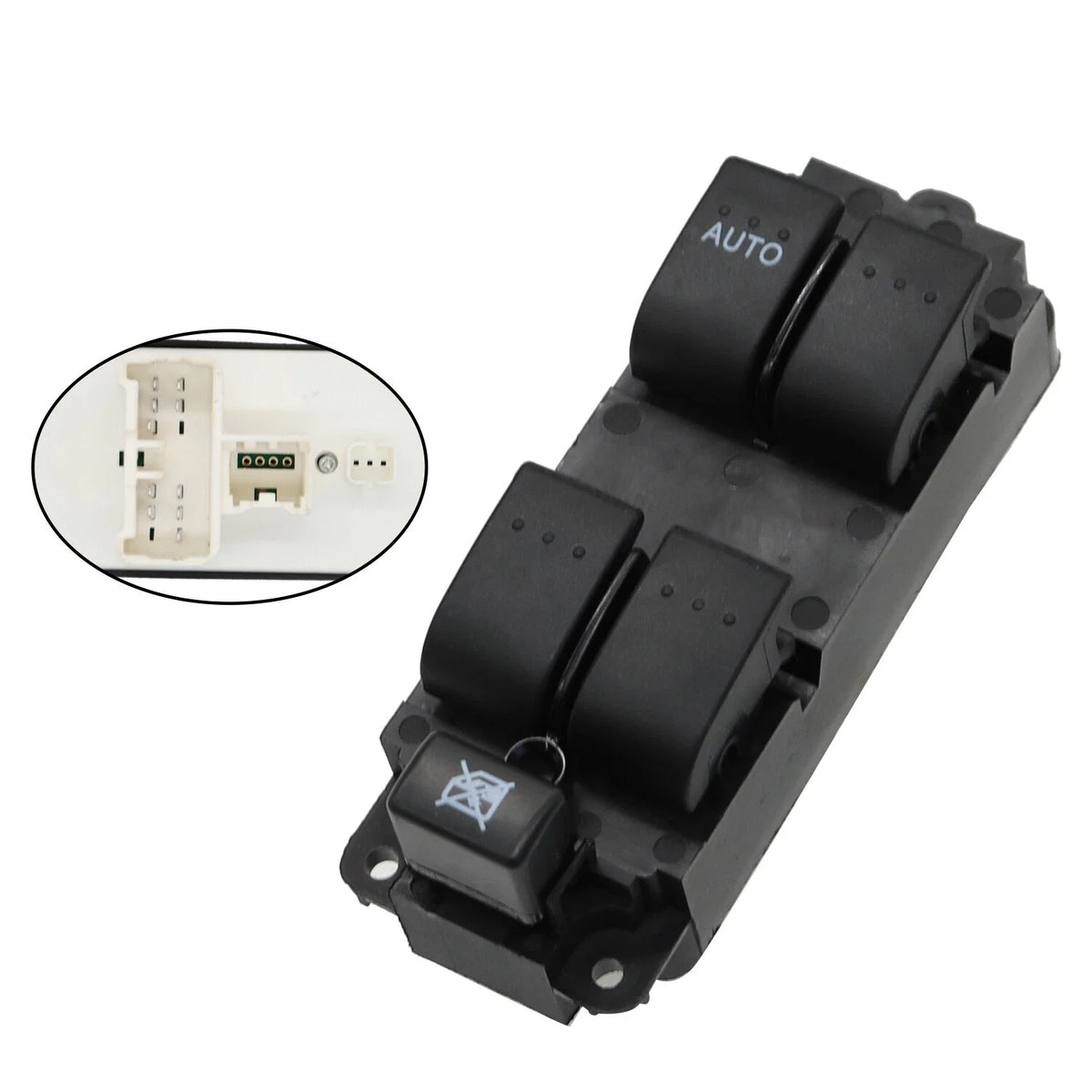 Master Replacement Power Window Switch for 2004-2009 Mazda 3