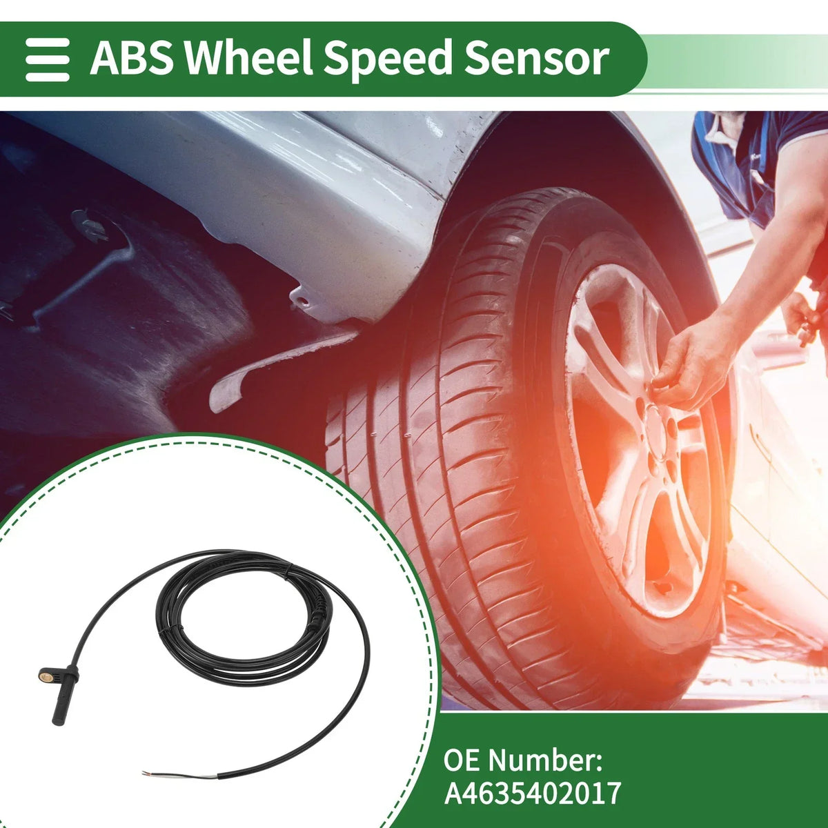 ABS Sensor for Mercedes-Benz AMG G55 Wheel Speed (2005-2012)