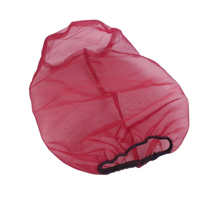 Red Universal Water Guard Cold Air Intake Pre-Filter Cone Cover