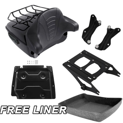 Docking Kit Trunk Pad Mount Rack for Harley Electra Glide 2014-2026