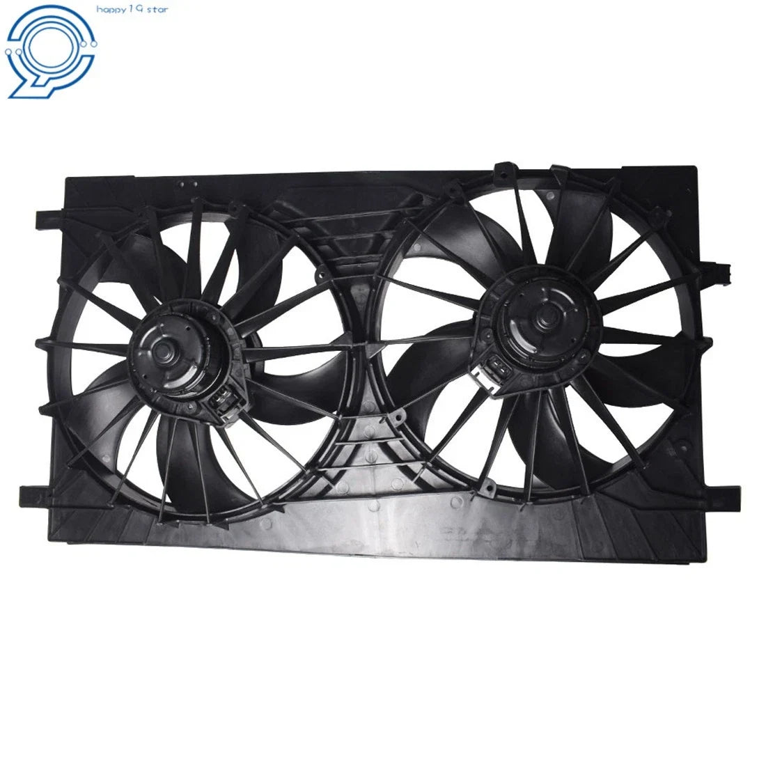 Dual Radiator & Condenser Fan Assembly for Jeep Compass (2007–2017)