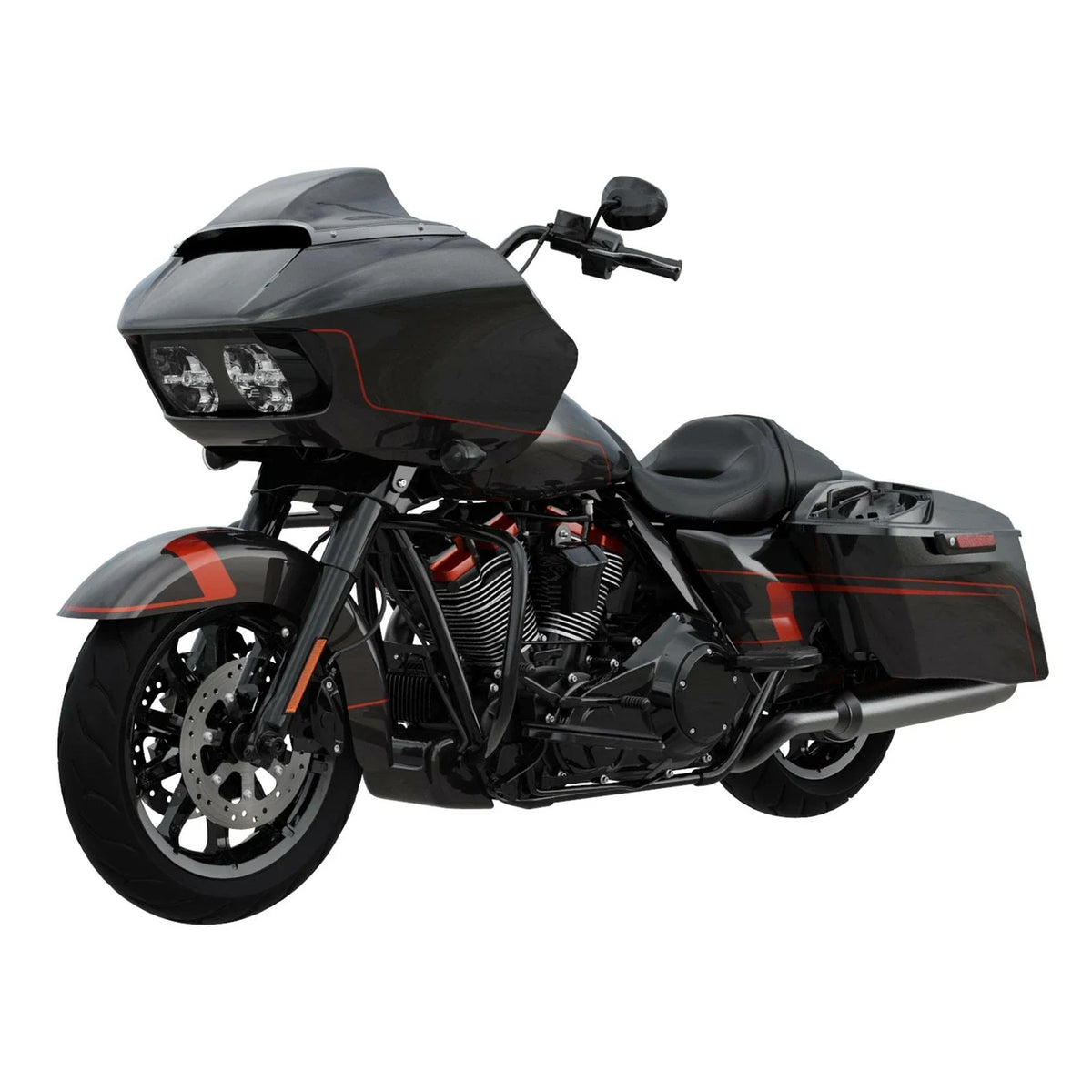 Fairing Body Work for Harley CVO Road Glide (2018) Black Earth & Vivid Black