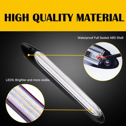 Set of 2 LED Sequential Turn Signal Lamps for Toyota Hilux N70 2005-2015
