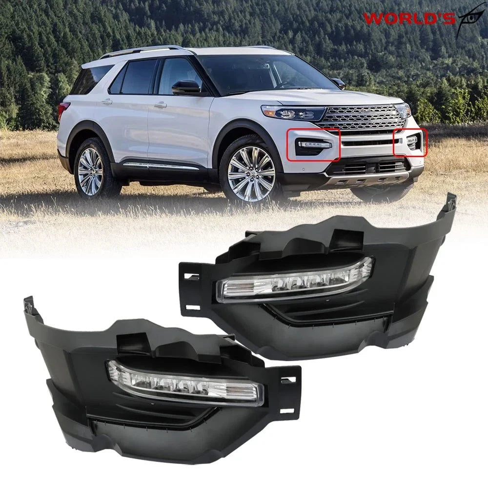 LED Fog Lights Assembly for Ford Explorer (2020–2021)