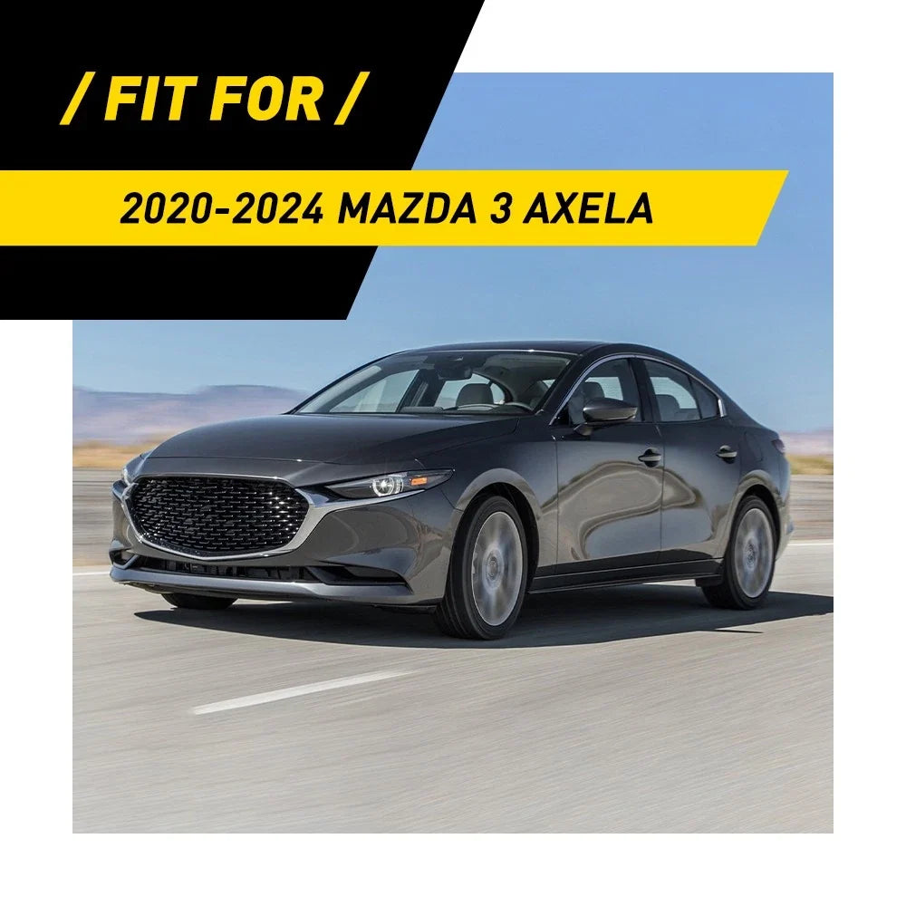 Carbon Fiber Window Lift Switch Panel Sticker for Mazda 3 Axela (2020)